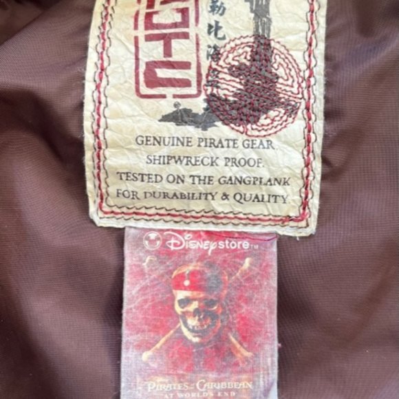 Pirates of the Caribbean At World’s End Weatherproof Puff Jacket Kids Medium 7/8 - Picture 7 of 10